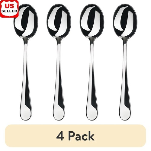 Stainless steel teaspoon - steel,